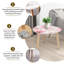 Ensemble de 2 tables basses gigognes Triangle