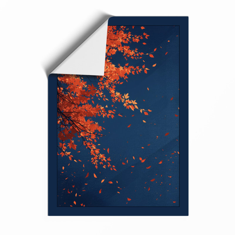 Burst Of Fire Abstract - Print, Unframed, A4 - 29.7 x 21.0 cm