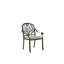 Fraizer 4 - Person Patio Dining Set Umbrella Hole Included Round Table with Cushions Included