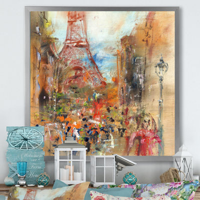 Street In Old Paris - on