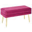 Alicija Velvet Upholstered Storage Bench-1143684530