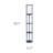Baldrick 62.5'' Column Floor Lamp with USB and Outlet-53688394
