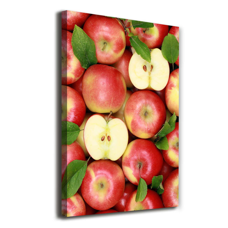 Apples 1 Piece Wrapped Canvas Wall Art