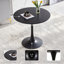 Kingsley Round Metal Base Dining Table-2089274612