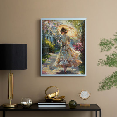 «WOMEN Series DCCLV III», reproduction encadrée - bois massif