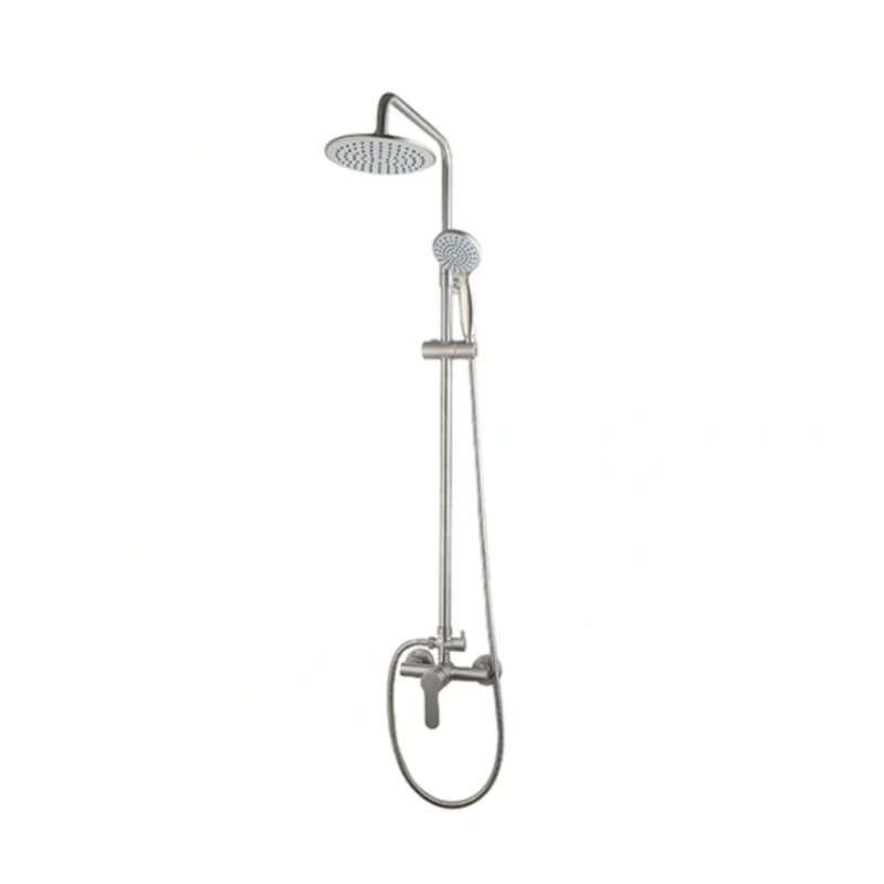 Système de douche complet avec valve brute