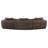 Bash 145"L Upholstered Sofa with 7 Pillows