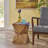 Durable Outdoor Wicker Patio Side Table with Weather-Resistant Design for Versatile Use and Stylish Decor