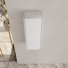 Ensemble de meuble-lavabo mural de 60 po avec lavabo en résine et portes à fermeture douce Sherouse.