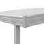 Auvent de terrasse standard en métal l 20 pi x P 8 pi