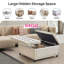 Table basse avec repose-pieds Cristba-826170635