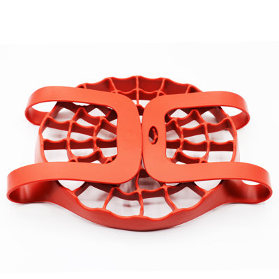 Cheer Collection Silicone Steamer Basket with 6.5'' Diameter