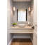 Gerry 22 po L 27 po H 27 po Miroir de salle de bain mural