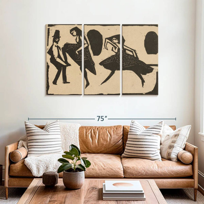 Avery Acrobatic Dance, 36" H x 57" W