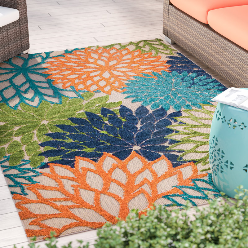 Colne Floral Area Rug, Rectangle 290 x 396cm