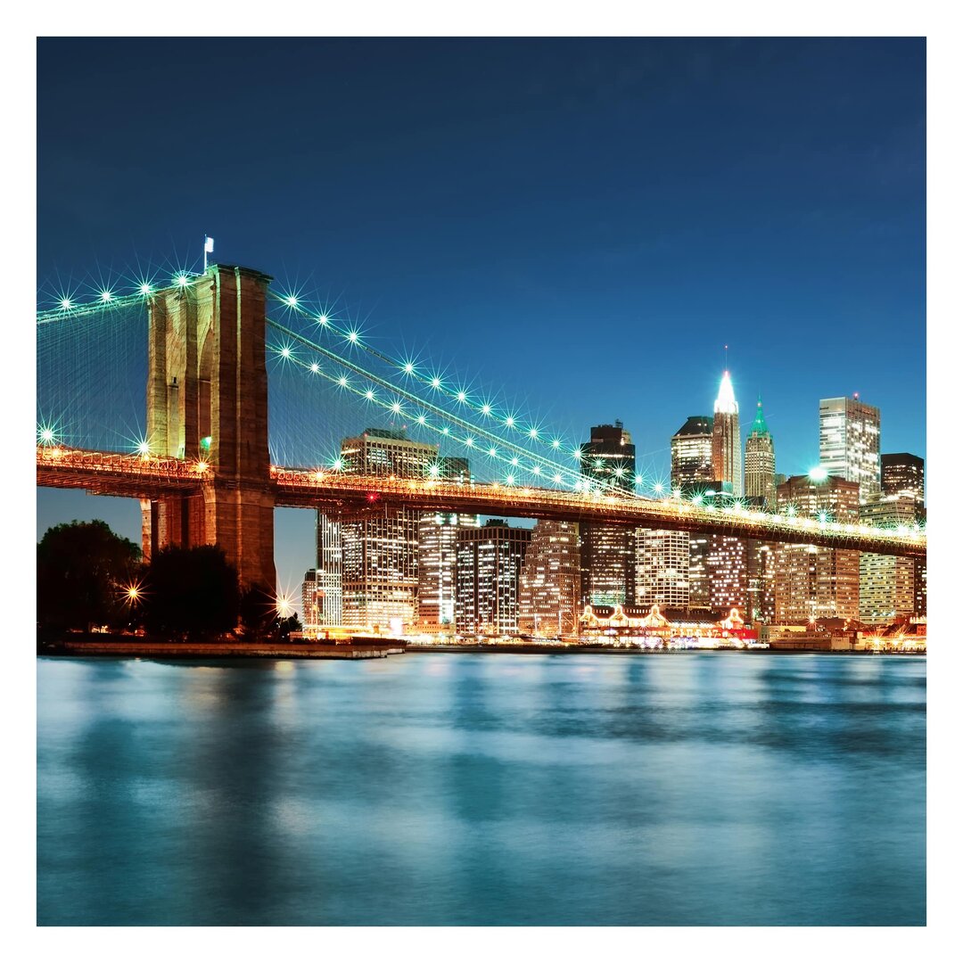 Matte Tapete Nighttime Manhattan Bridge 2,88 m x 288 cm