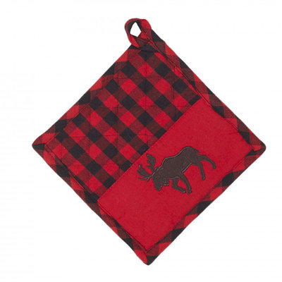 Loon Peak® Jaydden Plaid Cotton Potholder Set