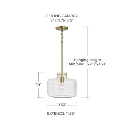 Brighton 1 - Light Single Pendant