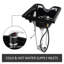 Professional Professional Black Shampoo Bowl Sink - Station de lavage de cheveux au spa