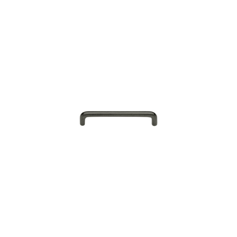 Wire Bar / Handle Pull, White Bronze Brushed, 3 1/2" 