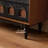 Black&Walnut Solid Wood Sideboard