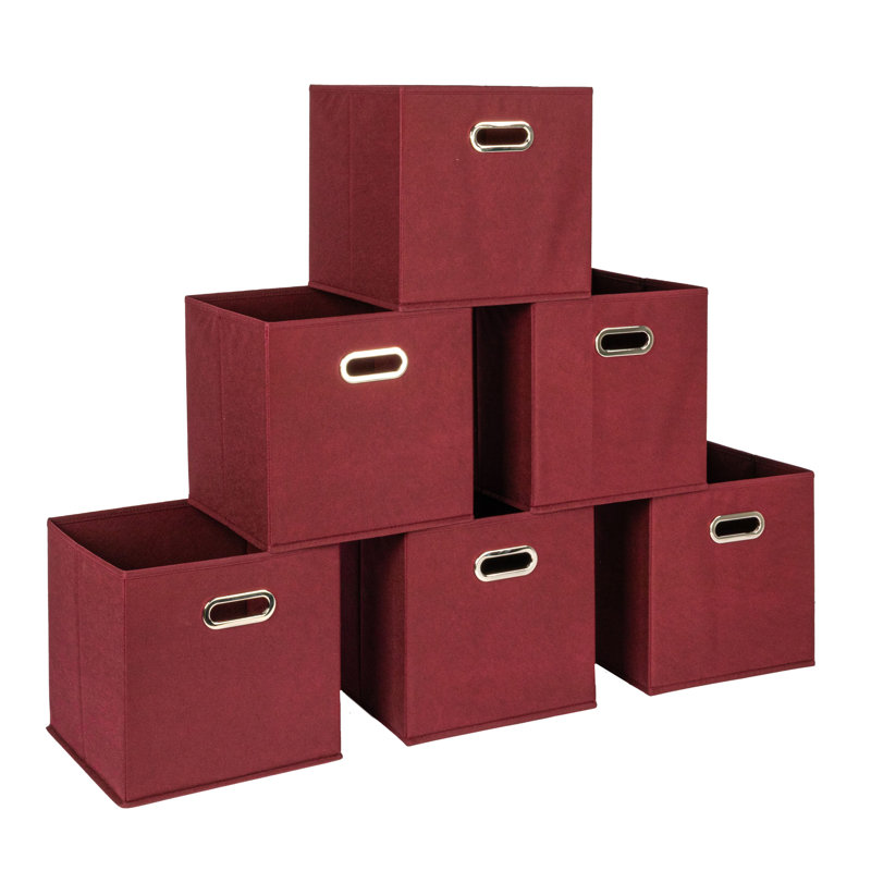 Bacs de rangement en tissu, Bourgogne