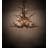 Rustic Lodge 24 - Light Geometric Chandelier