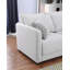 Canapé modulaire en L Lane, repose-pieds, 3 coussins, gris clair, 95 pouces-120340846-124436778-120340844