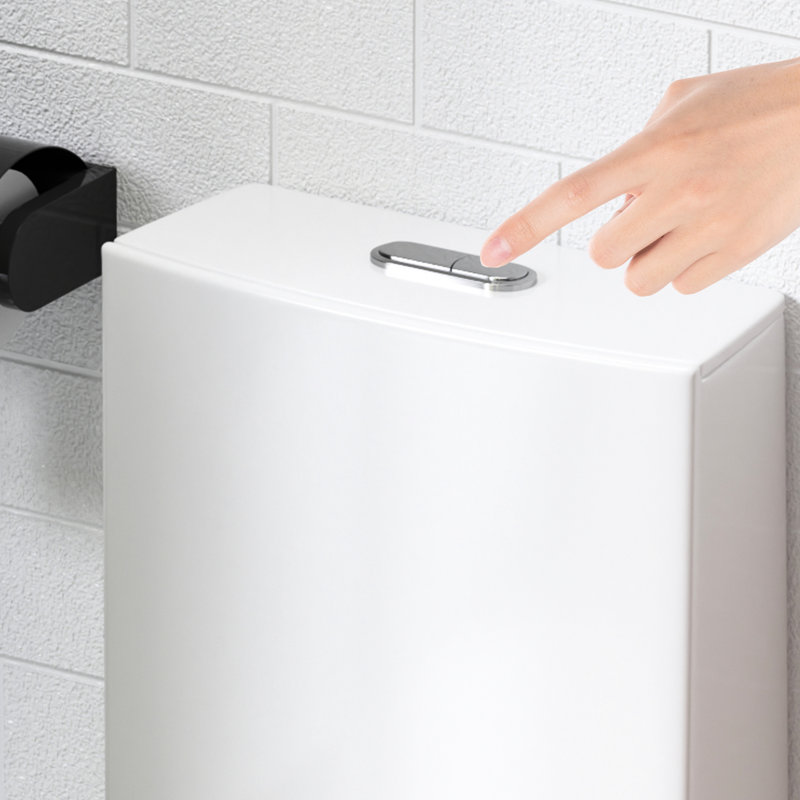 1.1/1.6 Dual Flush Toilet, Glossy White Ceramic, Seat, Elongated Bowl, Soft Close One Ceramic Flush, White, Height Comfort Seat