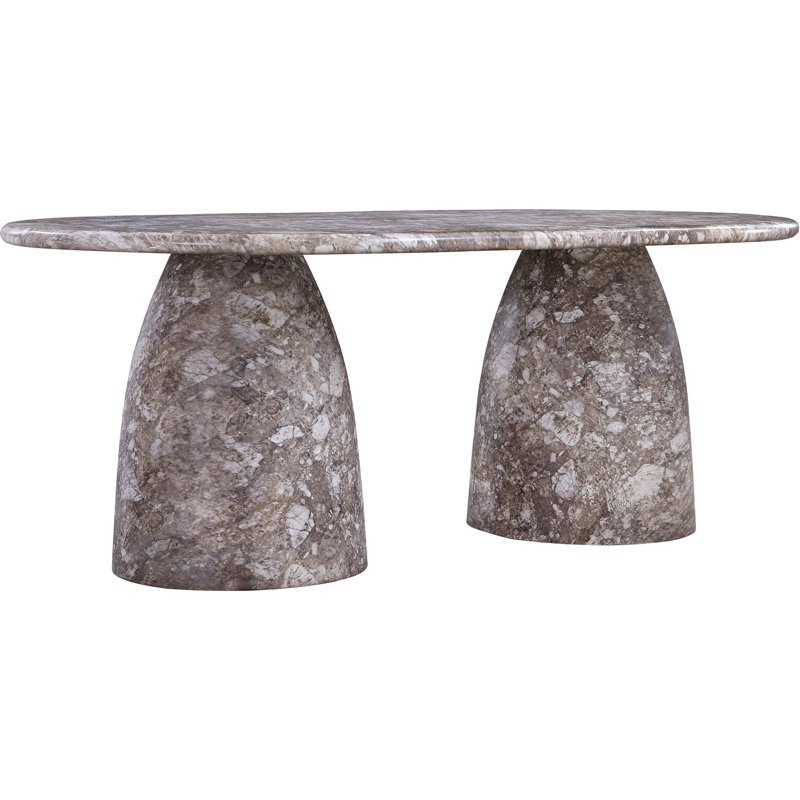Table de salle à manger Cosenza, Brun, H 30 po x l 78 po x P 44,5 po
