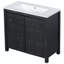Ensemble de meuble-lavabo simple 36 po avec plateau en résine Adamok