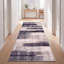 Tapis Shoal moderne à rayures grises et noires brossées, lavable à la machine, antidérapant, à poils courts, pour l'intérieur et l'extérieur, adapté aux animaux domestiques, idéal pour le salon, la chambre, la salle à manger, l'entrée, le corridor ou le bureau.-2083876249