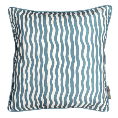 Indoor / Outdoor Striped Square Cushion