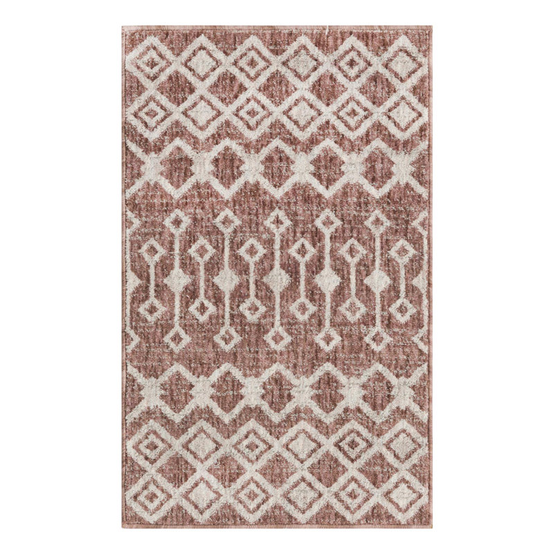 Barnkine Geometric Indoor Rug, Rectangle 2' x 3'