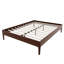 Base de lit plateforme en bois de bambou sec de 15 pouces de hauteur-340570548-340570545