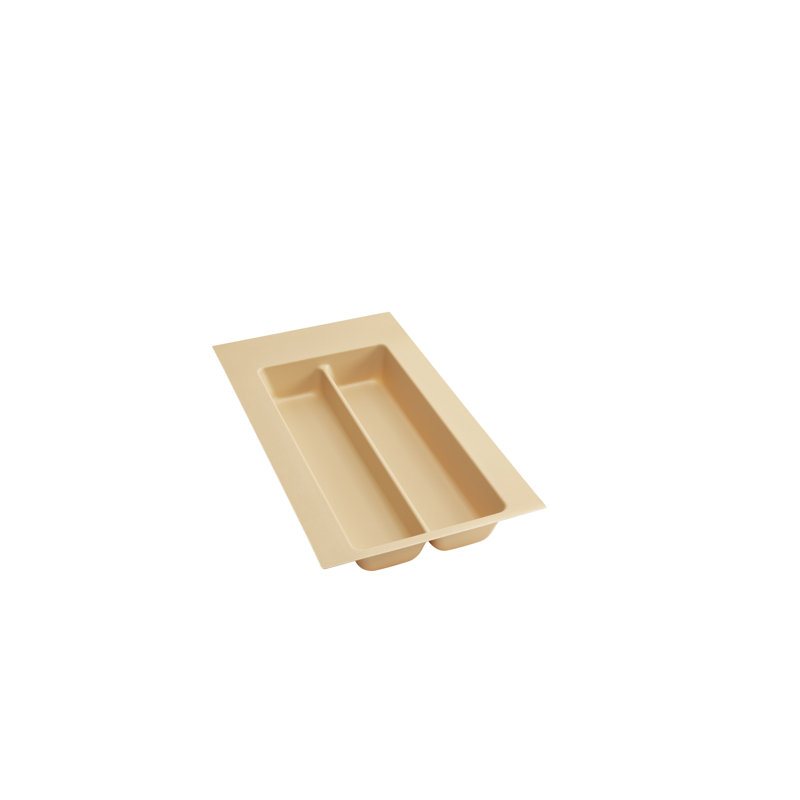 Organisateur utilitaire pour garniture de tiroir Rev-A-Shelf, H 2,38 po x l 14,25 po x P 21,25 po, Beige