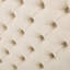 Tête de lit tapissier beige en tissu pour un grand lit élégant, design contemporain dans la chambre à coucher, assemblage inclus-289235436