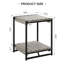 Table de bout avec rangement Tavros-820533012