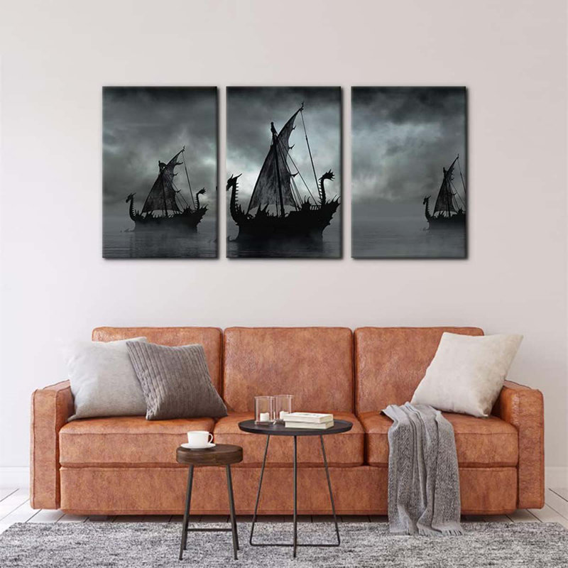 3 Piece Wrapped Canvas Print