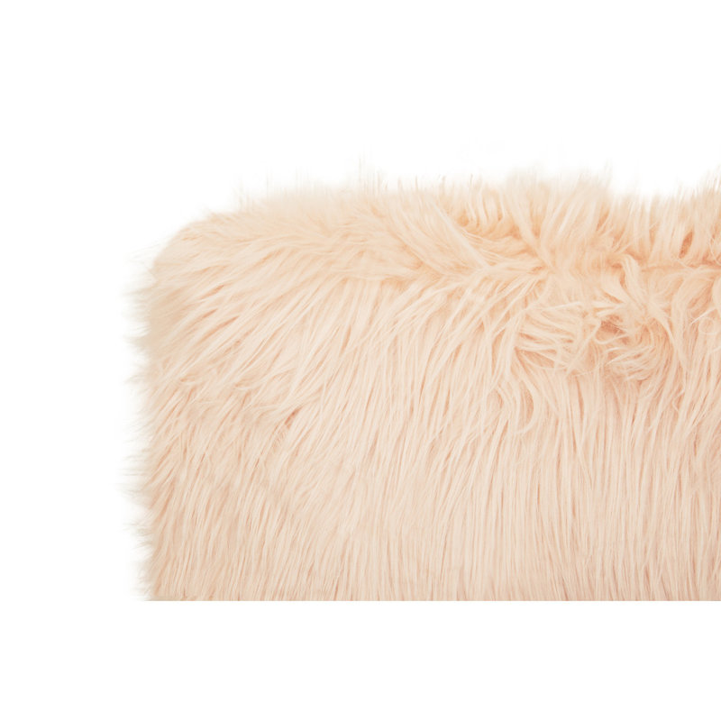 Adebare Rectangular Lumbar Cushion, Pink