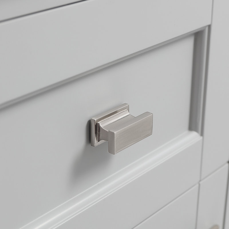 Ensemble de meuble-lavabo double 60 po Juniper, Gris colombe