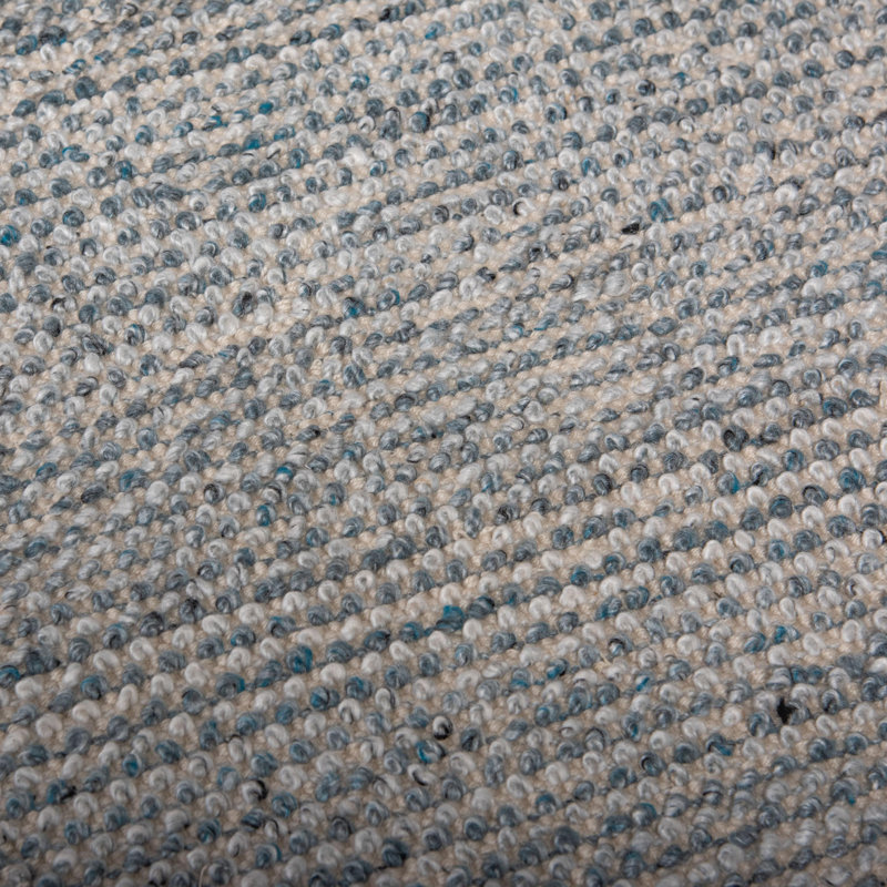 Tapis 100% polyester tissé à la main, Rectangle 9 pi 9 po x 13 pi 9 po