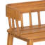 Banc d'extérieur en bois d'acacia