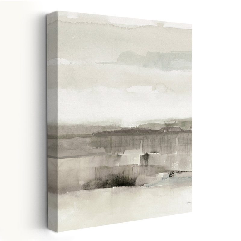 Influence moderne et contemporaine de lignes et de couleurs neutres, H 60 po x l 40 po