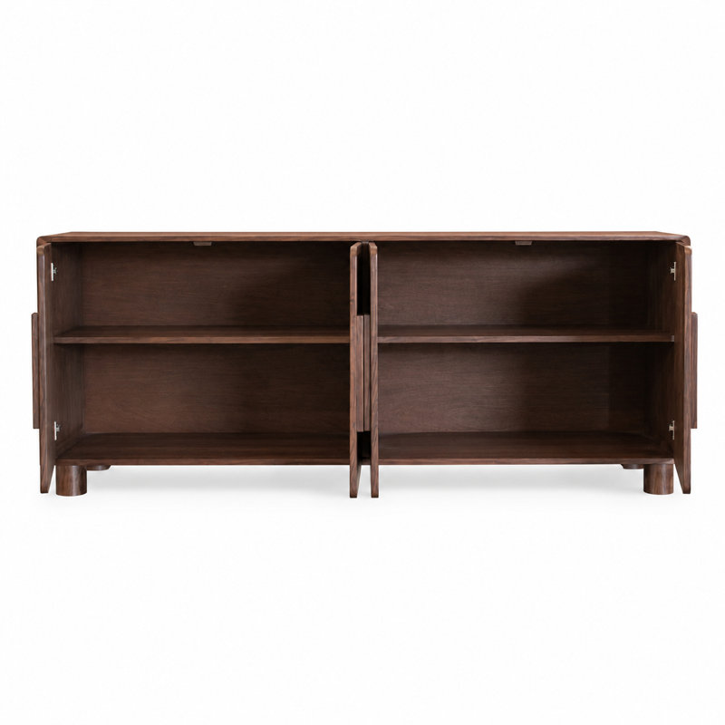 Buffet 4 portes Arcen, Noyer