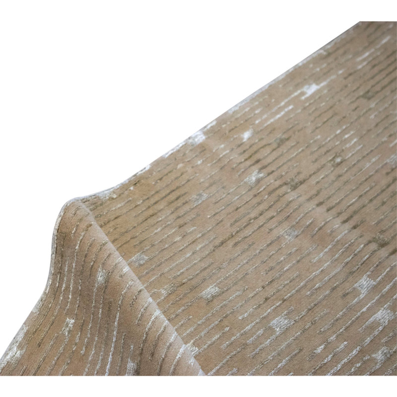 Hand Knotted Area Rug in Light Blue