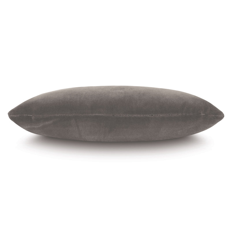 Capra Square Pillow Cover & Insert, Otter, 11" x 21"