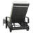 Arla 198cm Long Reclining Single Chaise with Cushions