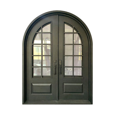 Montclair Arch Iron Door