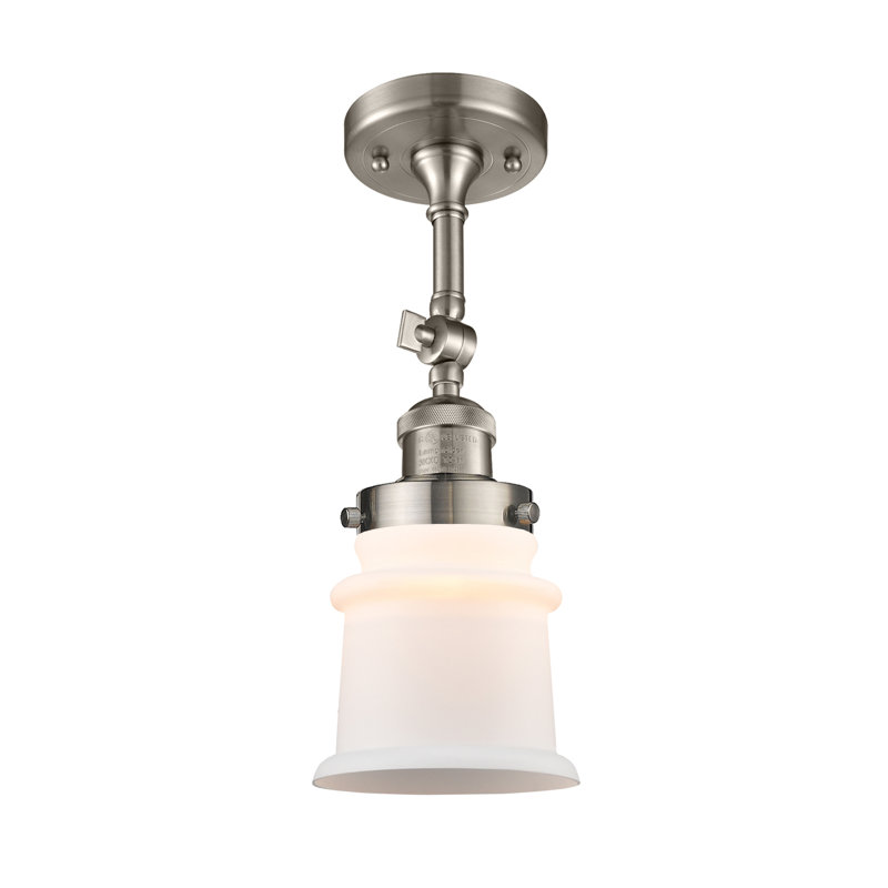Applique murale articulée à 1 lumière Bartolmeu, Boîtier blanc mat, Nickel satiné brossé, Ampoule non incluse